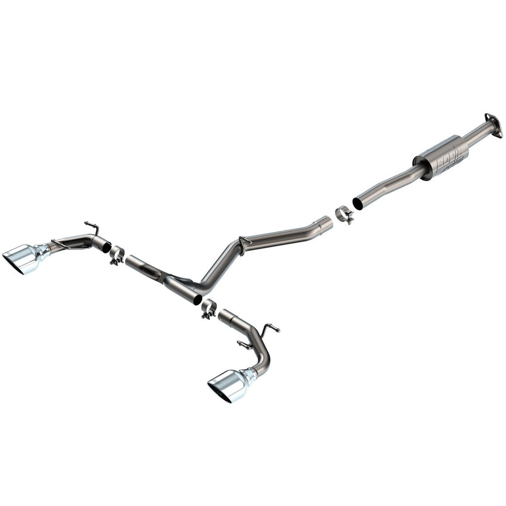 Borla ATAK Cat-Back Exhaust System w/ 5in Polished Tips, 2022-2026 BRZ & GR86