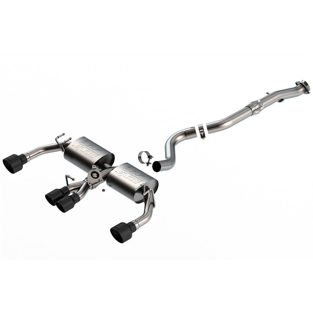 Borla ATAK Cat-Back Exhaust System w/ Black Tips, 2023-2025 GR Corolla