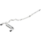 Borla ATAK Cat-Back Exhaust System w/ Carbon Fiber Tips, 2016-2018 Focus RS