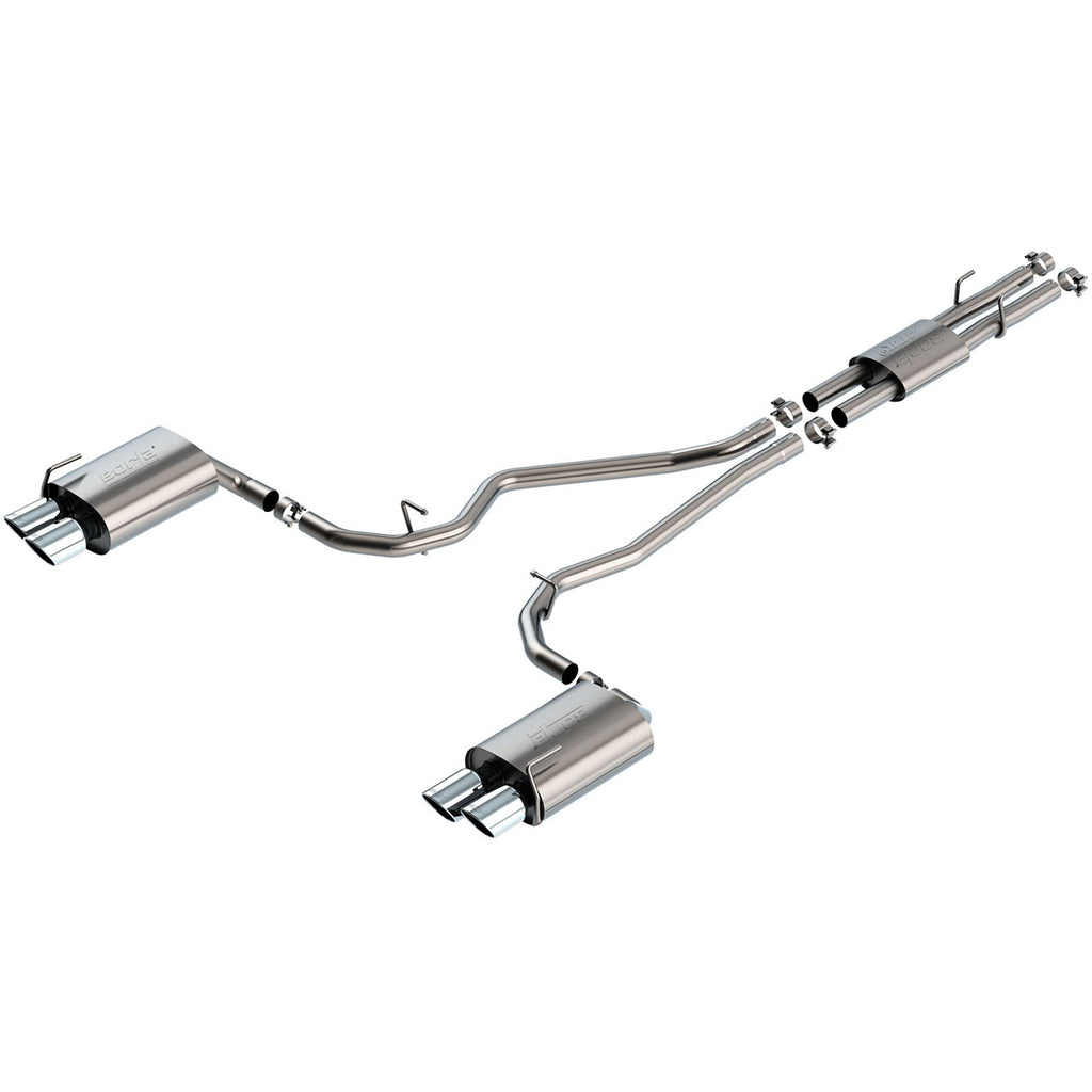 Borla ATAK Cat-Back Exhaust System w/ Chrome Tips, 2020 Explorer ST