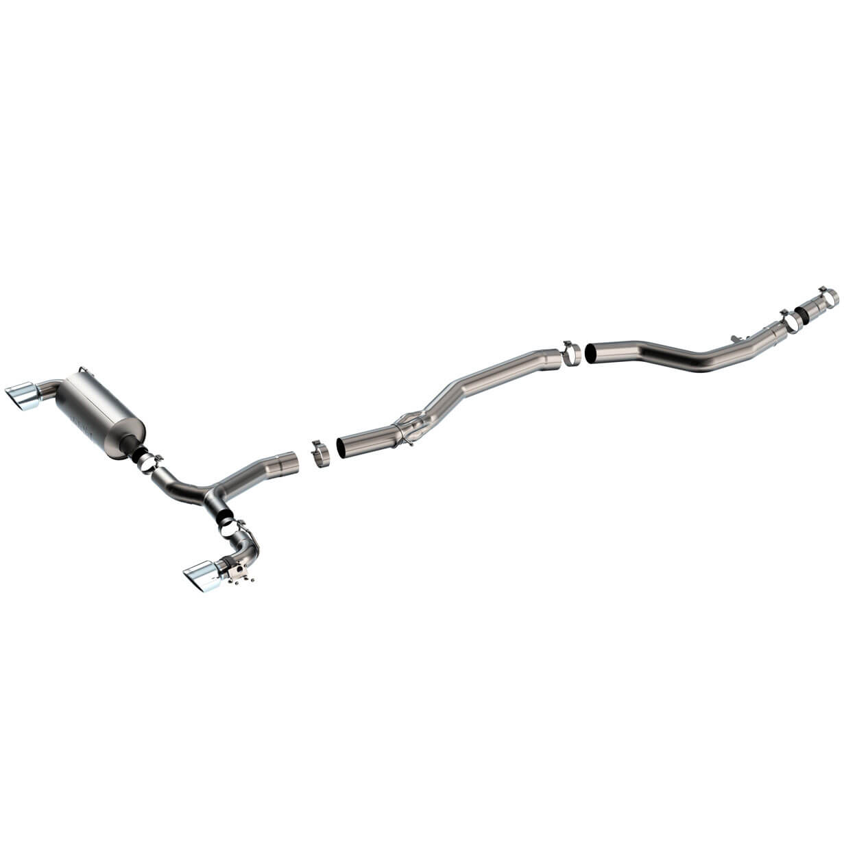 Borla ATAK Cat-Back Exhaust System w/ Chrome Tips, 2020-2025 GR Supra