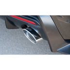 Borla ATAK Cat-Back Exhaust System w/ Chrome Tips, 2020-2025 GR Supra - Angle 3