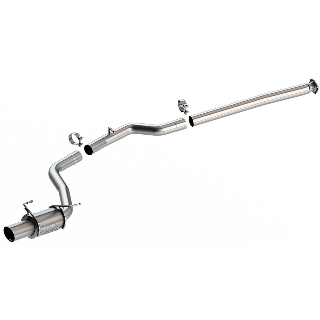 Borla ATAK Cat-Back Exhaust System w/ Single 4.5in SS Tip, 2022-2026 WRX