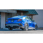 Borla ATAK Cat-Back Exhaust System w/ Single 4.5in SS Tip, 2022-2026 WRX - Angle 2