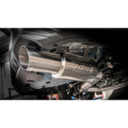 Borla ATAK Cat-Back Exhaust System w/ Single 4.5in SS Tip, 2022-2026 WRX - Angle 3
