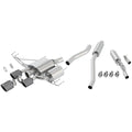 Borla ATAK Cat-Back Exhaust System w/ Triple Carbon Fiber Tips, 2017-2021 Civic Type R