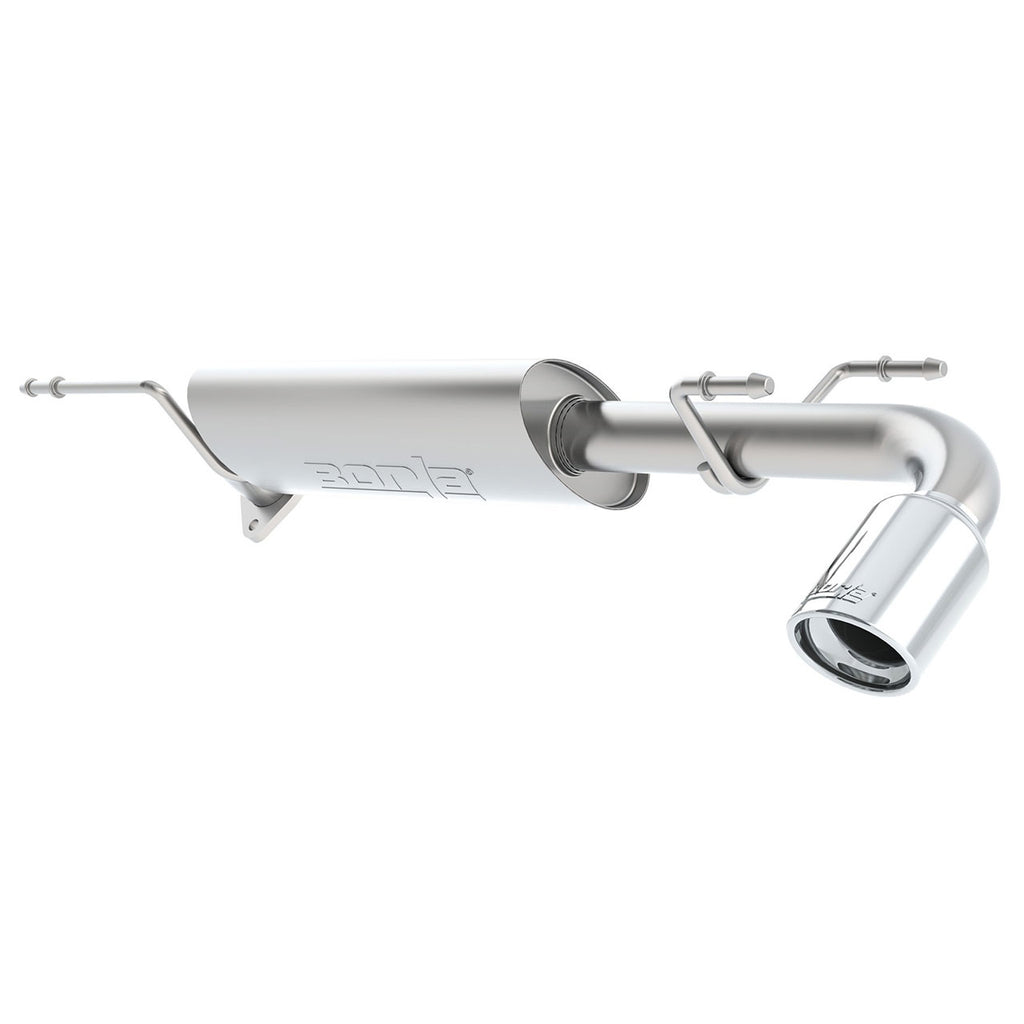 Borla Axle-Back Exhaust w/ 3.15in Polished Tip, 2013-2016 Impreza 5D, 2013-2017 XV Crosstrek