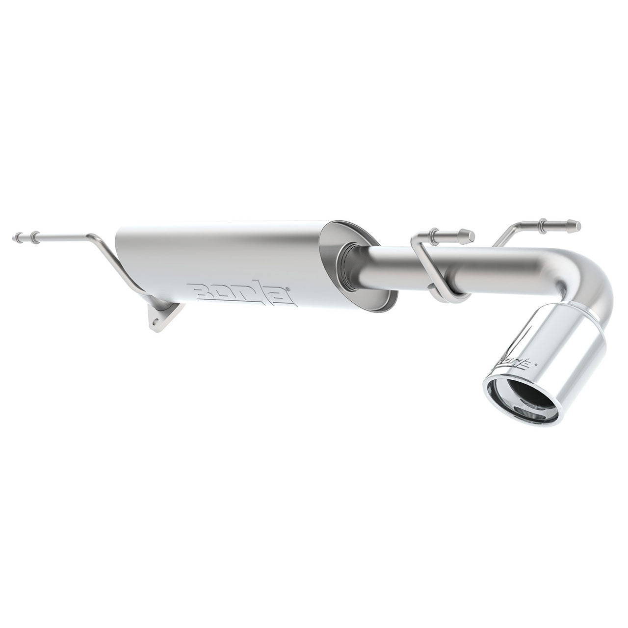 Borla Axle-Back Exhaust w/ 3.15in Polished Tip, 2013-2016 Impreza 5D, 2013-2017 XV Crosstrek