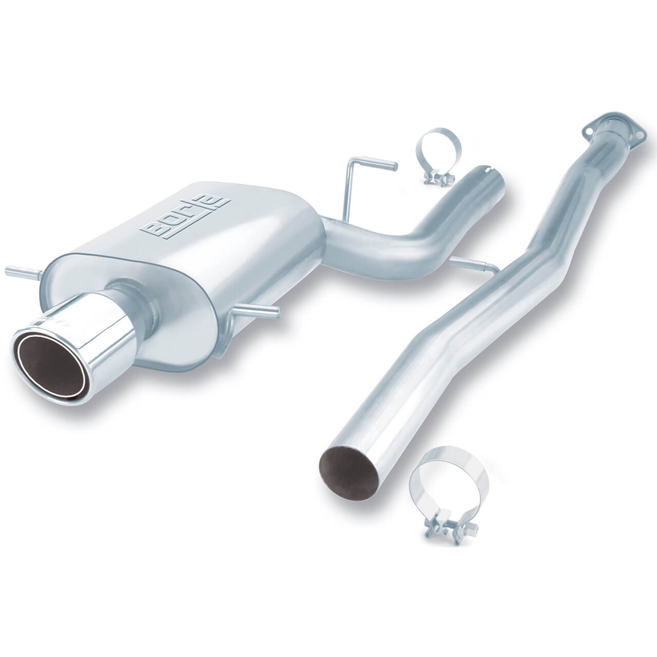 Borla S-Type 3in Cat-Back Exhaust System, 2002-2007 WRX & 2002-2007 STi