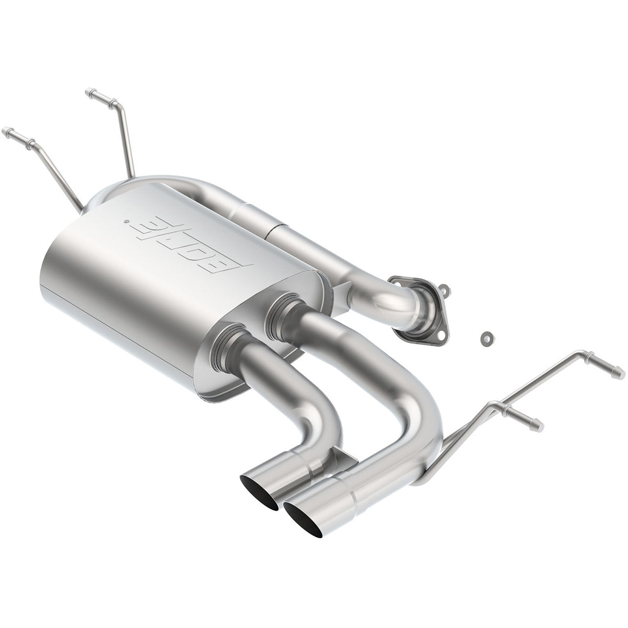 Borla S-Type Axle-Back Exhaust System w/ 2.5in Polished Tips, 2016-2025 MX-5 Miata