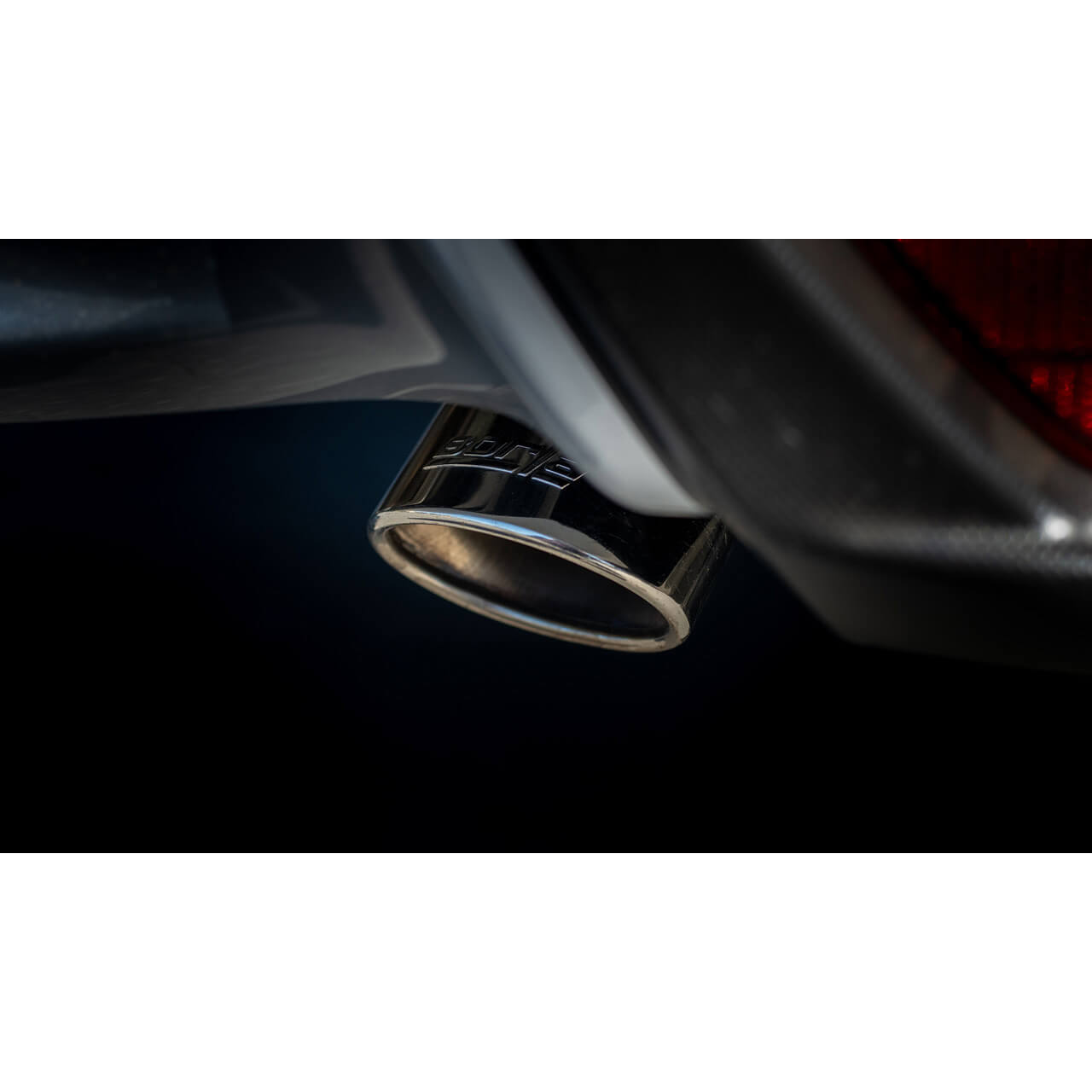 Borla S-Type Axle-Back Exhaust System w/ 3.5in Polished Tip, 2018-2023 Crosstrek - Angle 3