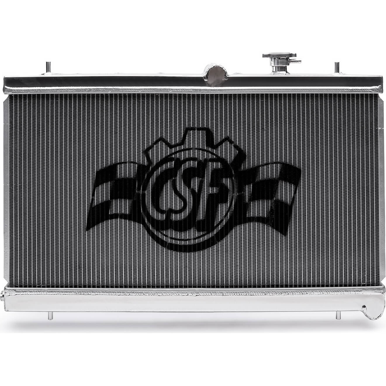 COBB 2-Row Aluminum Radiator, 2002-2007 WRX & 2004-2007 STi - Angle 3