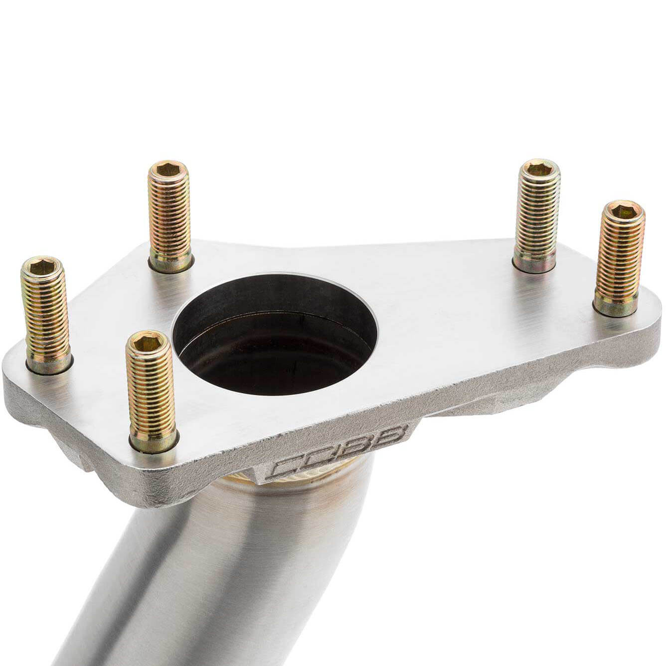 COBB 2in Up Pipe Stainless Up Pipe, 2006-2014 WRX & 2004-2021 STi - Angle 3