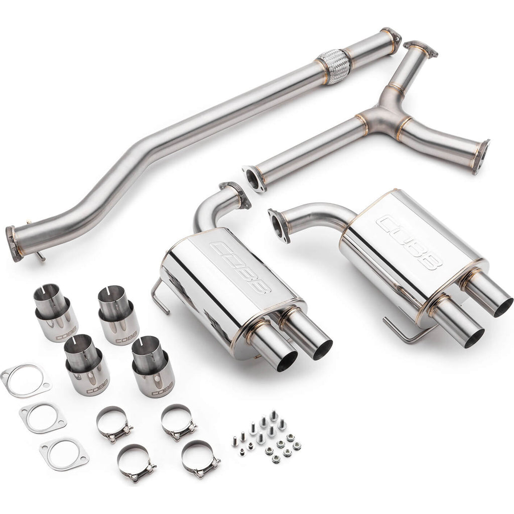 COBB 3in Cat-Back Exhaust System, 2022-2026 WRX