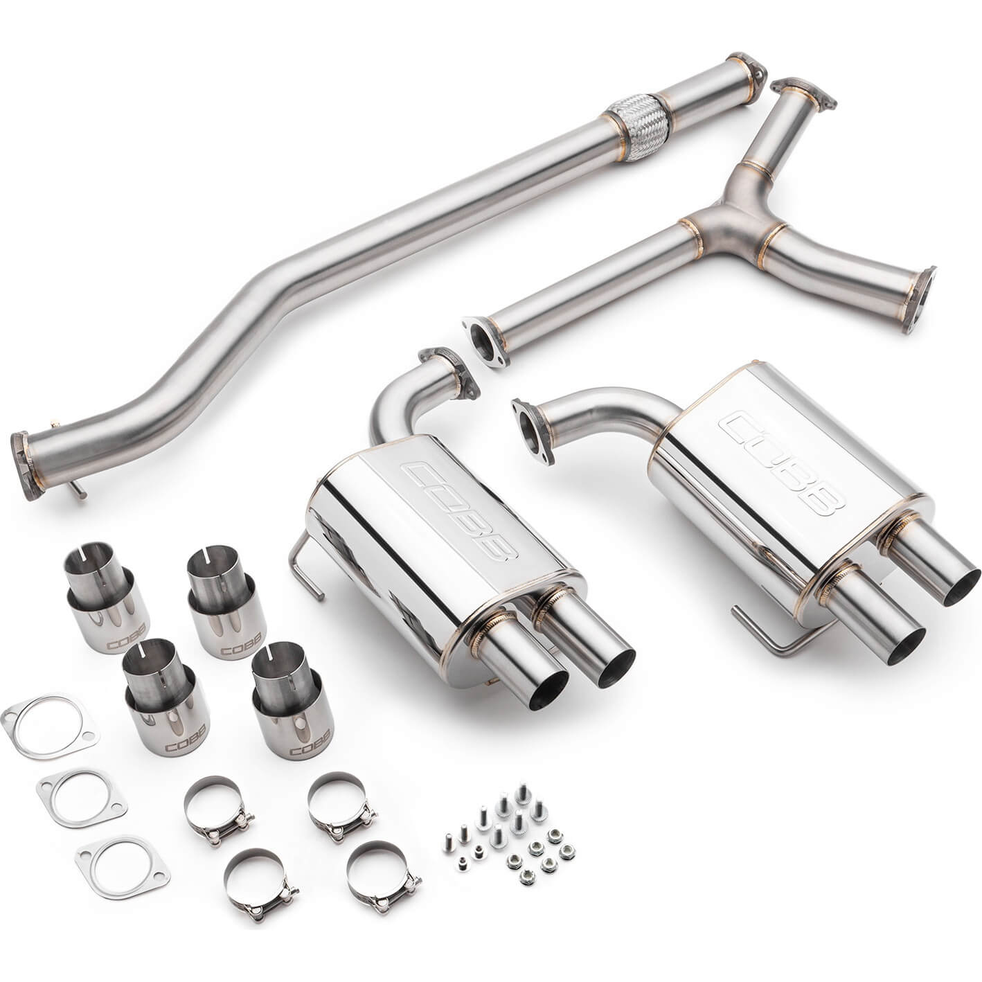 COBB 3in Cat-Back Exhaust System, 2022-2026 WRX