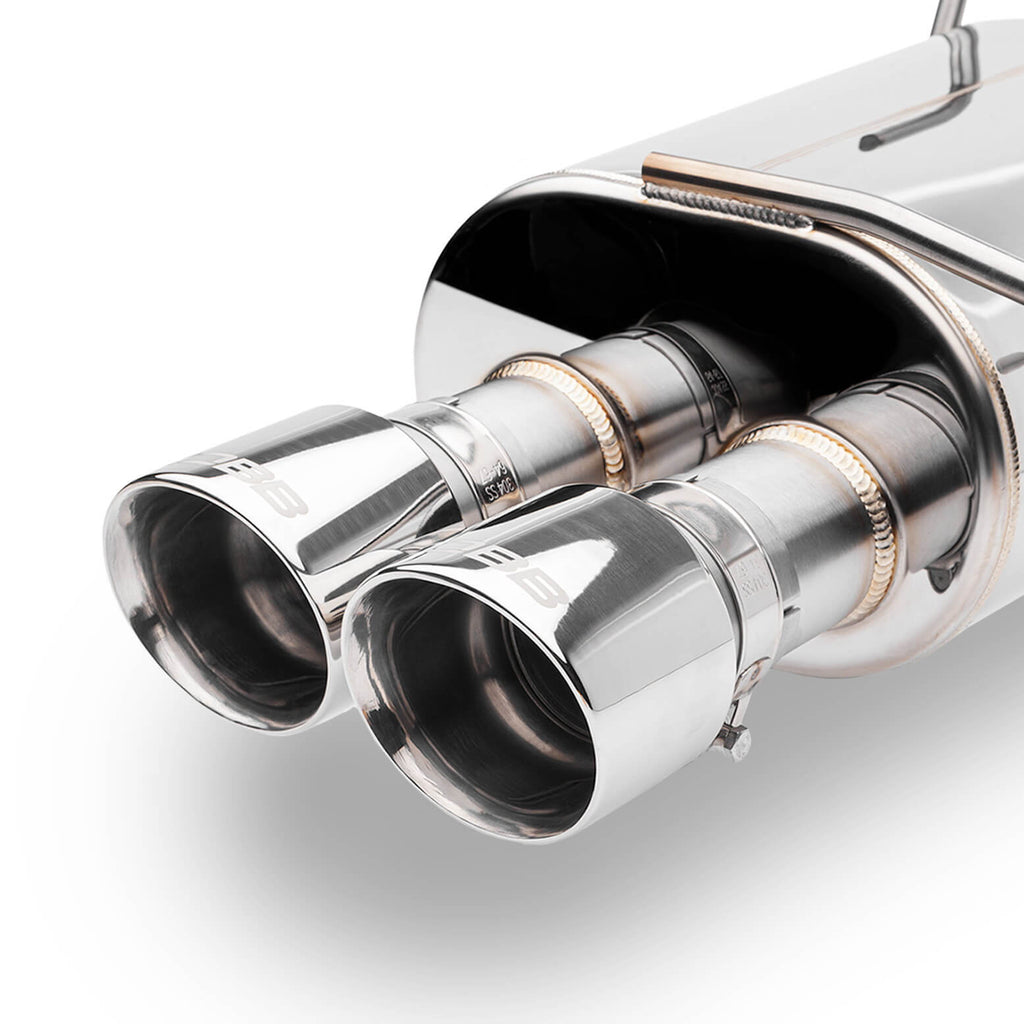 COBB 3in Cat-Back Exhaust System, 2022-2026 WRX - Angle 4