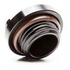 COBB 710 Series Aluminum Oil Cap (Stealth Black Anodized), 2002-2025 WRX/STi & BRZ/FR-S/86 - Angle 2