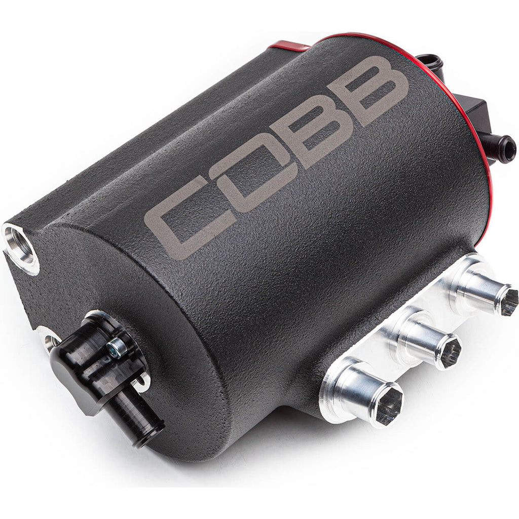 COBB Air/Oil Separator Kit, 2002-2007 WRX & 2004-2007 STi - Angle 4
