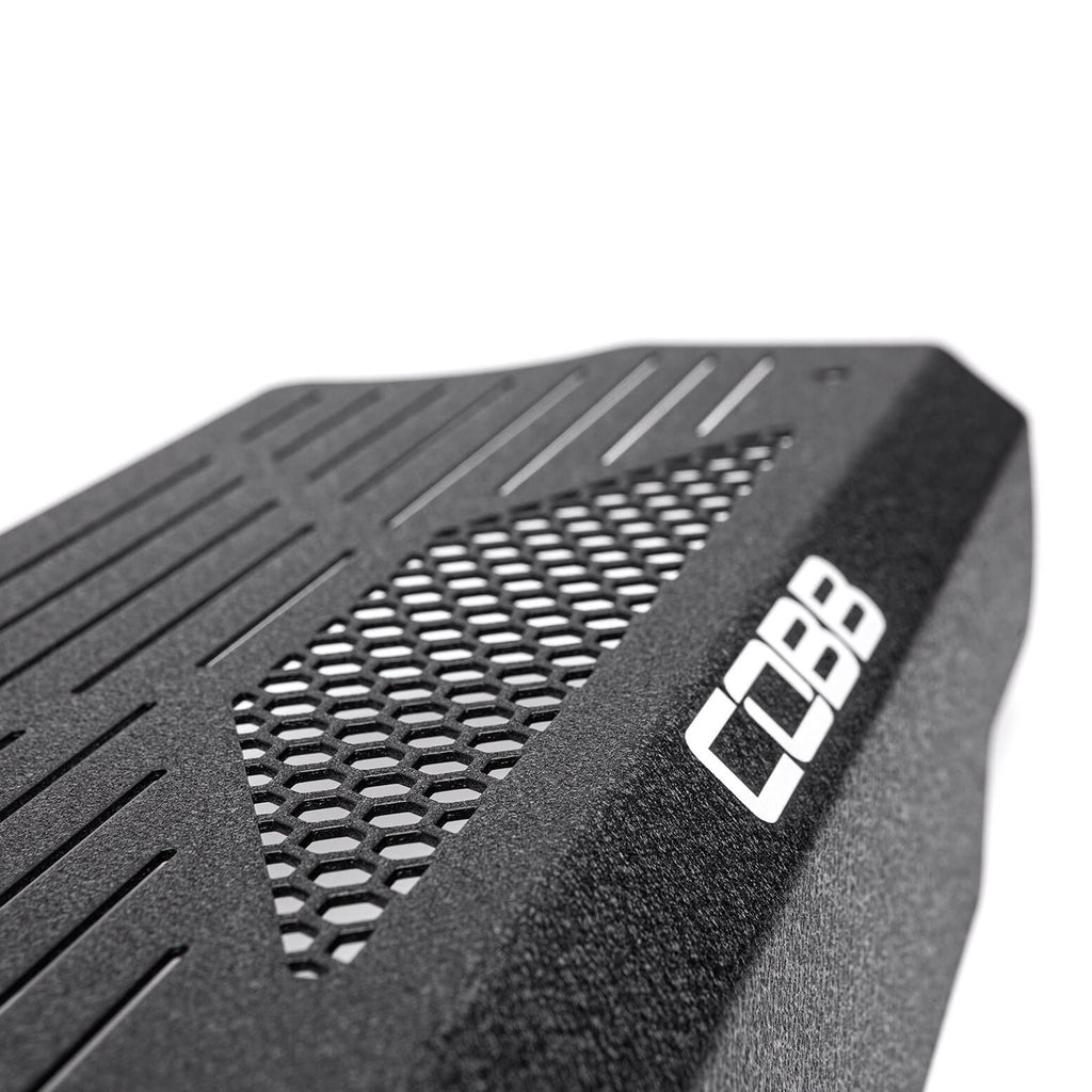 COBB Aluminum Alternator Cover, 2020-2025 Outback XT/Wilderness - Angle 3