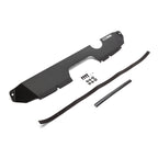 COBB Aluminum Radiator Shroud (Wrinkle Black), 2015-2021 STi & 2015-2021 WRX