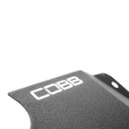 COBB Aluminum Radiator Shroud (Wrinkle Black), 2015-2021 STi & 2015-2021 WRX - Angle 2