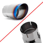 COBB Blued Titanium Tip Kit, 2002-2007 WRX & 2004-2007 STi - Angle 3
