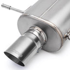 COBB Brushed Titanium Tip Kit, 2002-2007 WRX & 2004-2007 STi - Angle 4
