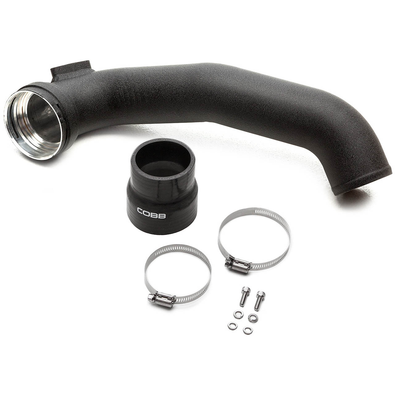 COBB Charge Pipe (Wrinkle Black), BMW N55