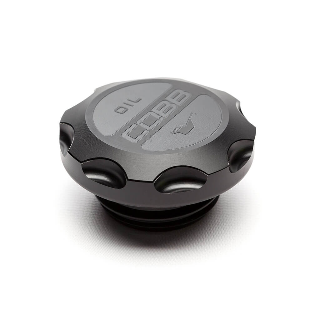 COBB Delrin Oil Cap, 2002-2026 WRX & 2004-2021 STi & BRZ/FR-S/86 - Angle 2