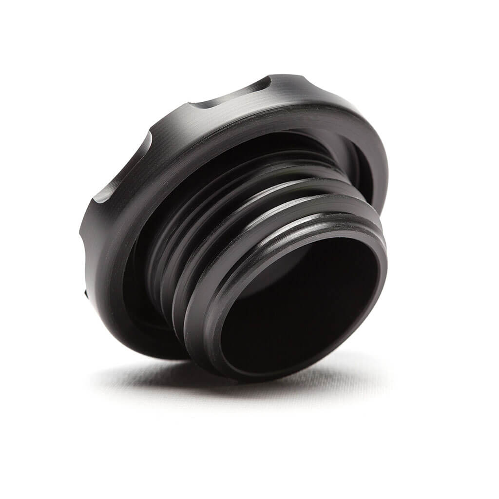 COBB Delrin Oil Cap, 2002-2026 WRX & 2004-2021 STi & BRZ/FR-S/86 - Angle 3