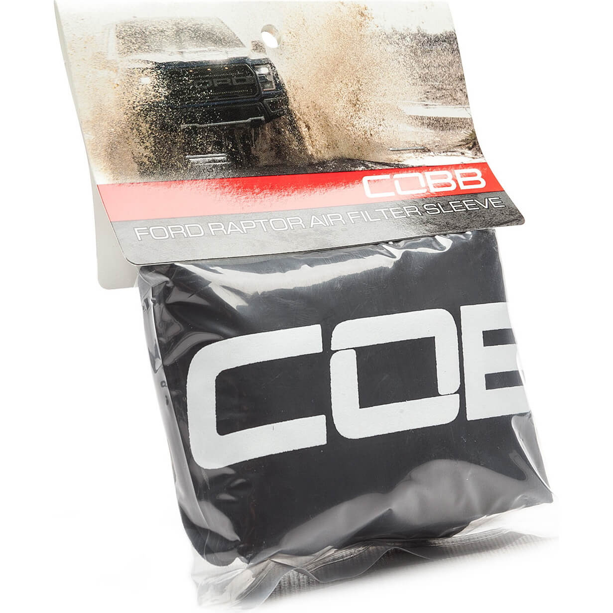 COBB DryFlow Filter Sock For Ford HCT Intakes, 2018+ Ford F-150 - Angle 4