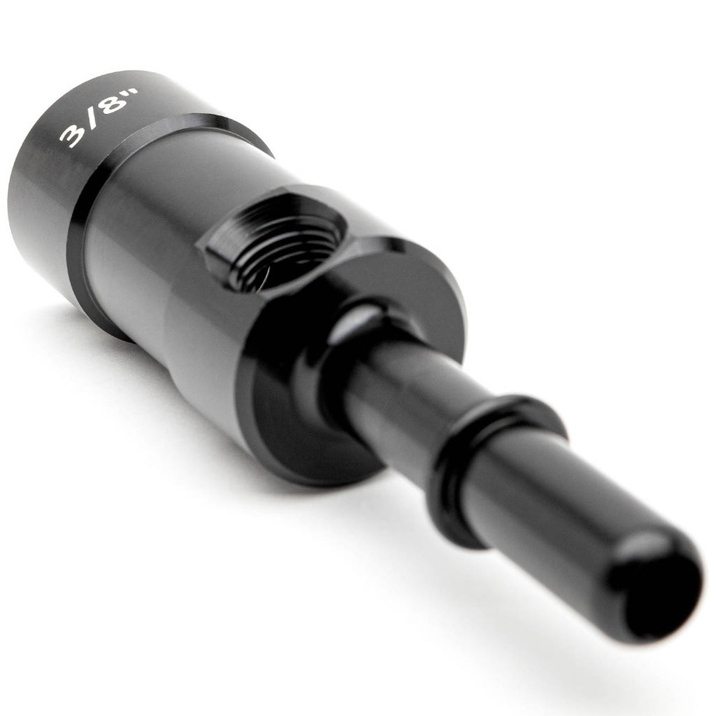 COBB EFI Quick Disconnect 1/8in NPT Tap, 3/8in, 2008-2021 WRX & STi - Angle 2