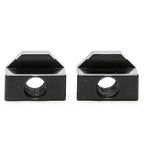 COBB Front License Plate Delete (Black), 2006-2014 WRX & 2006-2014 STi - Angle 3