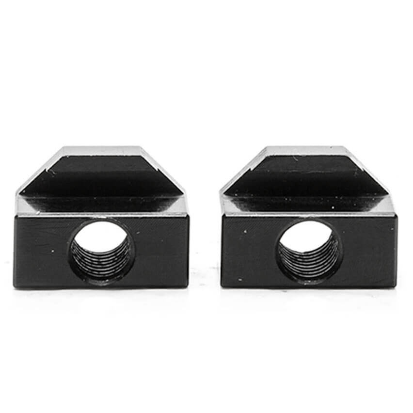COBB Front License Plate Delete (Black), 2006-2014 WRX & 2006-2014 STi - Angle 3
