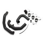 COBB Front Mount Intercooler Cold-Side Pipes (Wrinkle Black), 2004-2007 WRX & STi