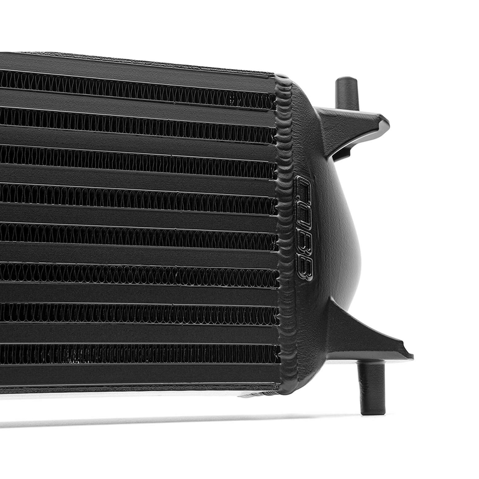 COBB Front Mount Intercooler (Factory Location, Black), 2022-2023 Bronco Raptor - Angle 3
