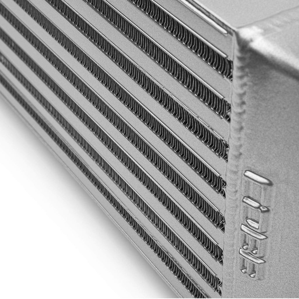 COBB Front Mount Intercooler (Factory Location, Silver), 2022-2023 Bronco Raptor - Angle 4