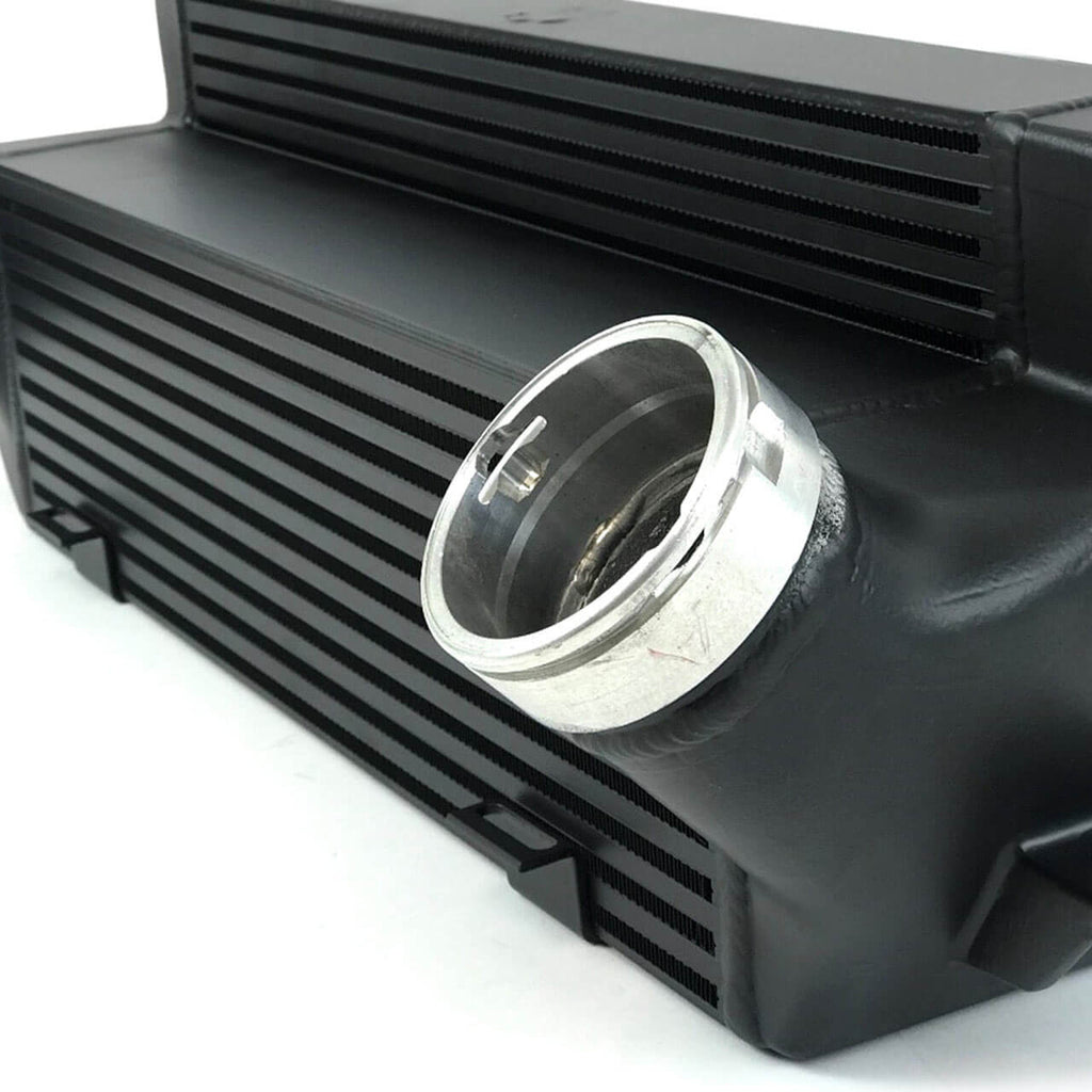 COBB Front Mount Intercooler Kit (Black), 2008-2013 135i - Angle 2