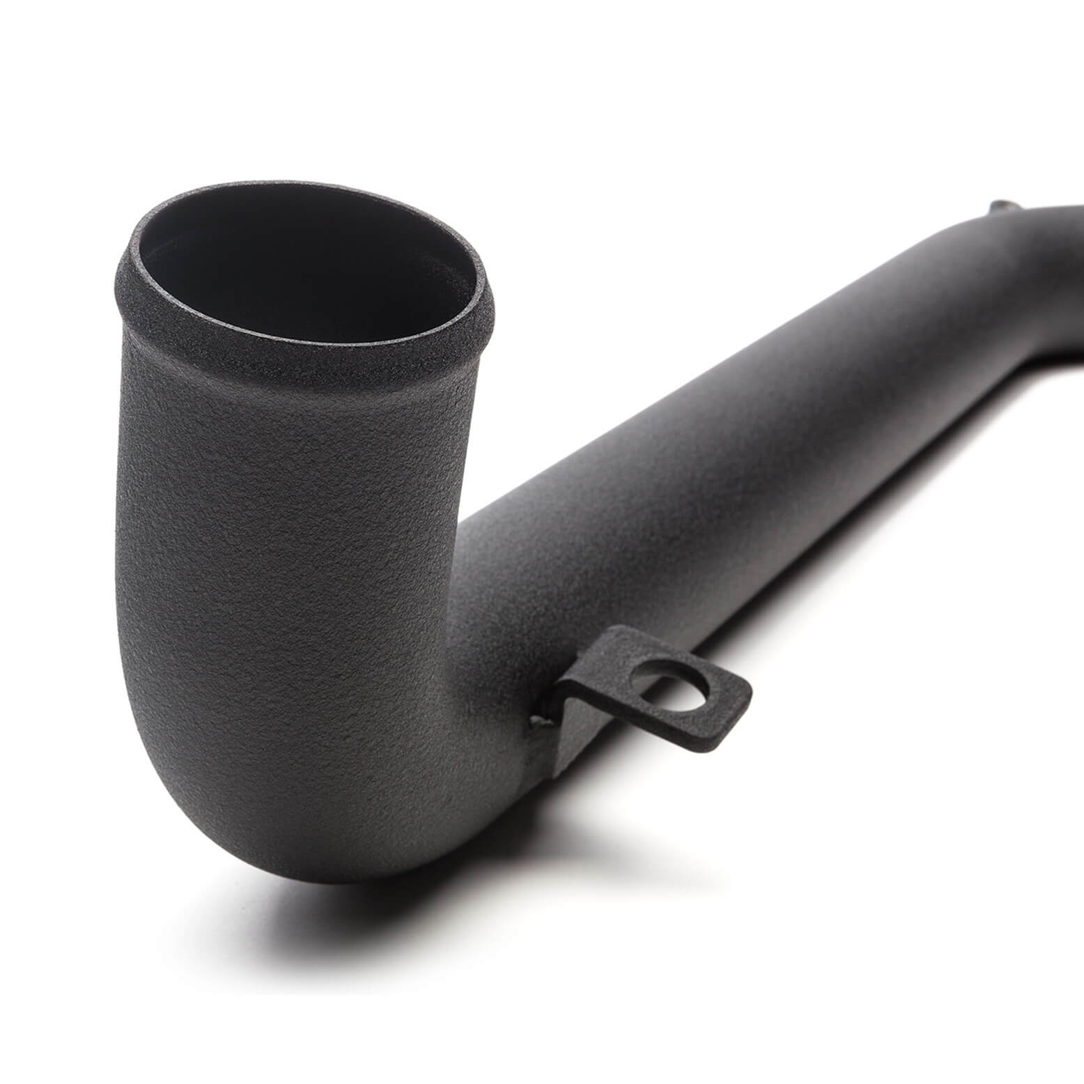 COBB Hard Pipe Kit (Stealth Black Powder Coat), 2008-2015 EVO X - Angle 2