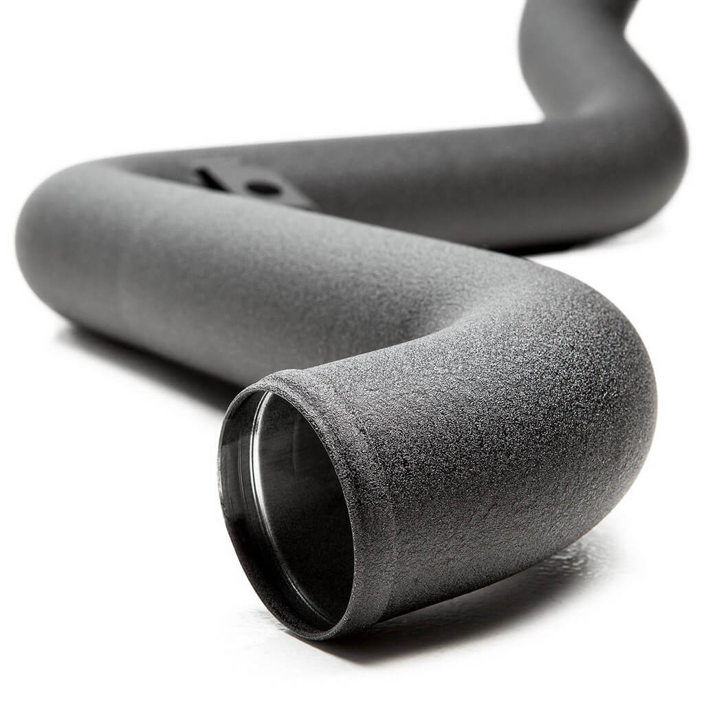 COBB Intercooler Hard Pipe Kit (Wrinkle Black), 2016-2018 Focus RS - Angle 2