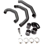 COBB Intercooler Pipe Kit (Hot Side, Wrinkle Black), 2015-2021 STi