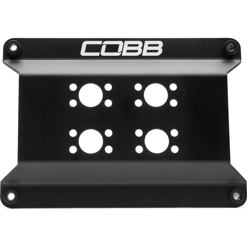 COBB License Plate Relocation Mount, 2008-2014 WRX & STi - Angle 2