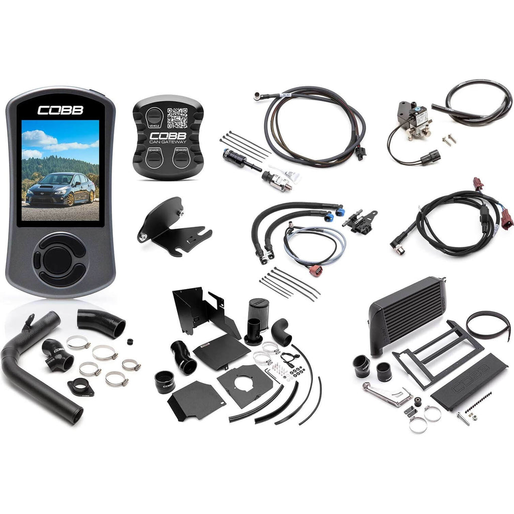 COBB NexGen Stage 2+ CAN Flex Fuel Power Package (SF Intake), 2018-2021 WRX (6MT)