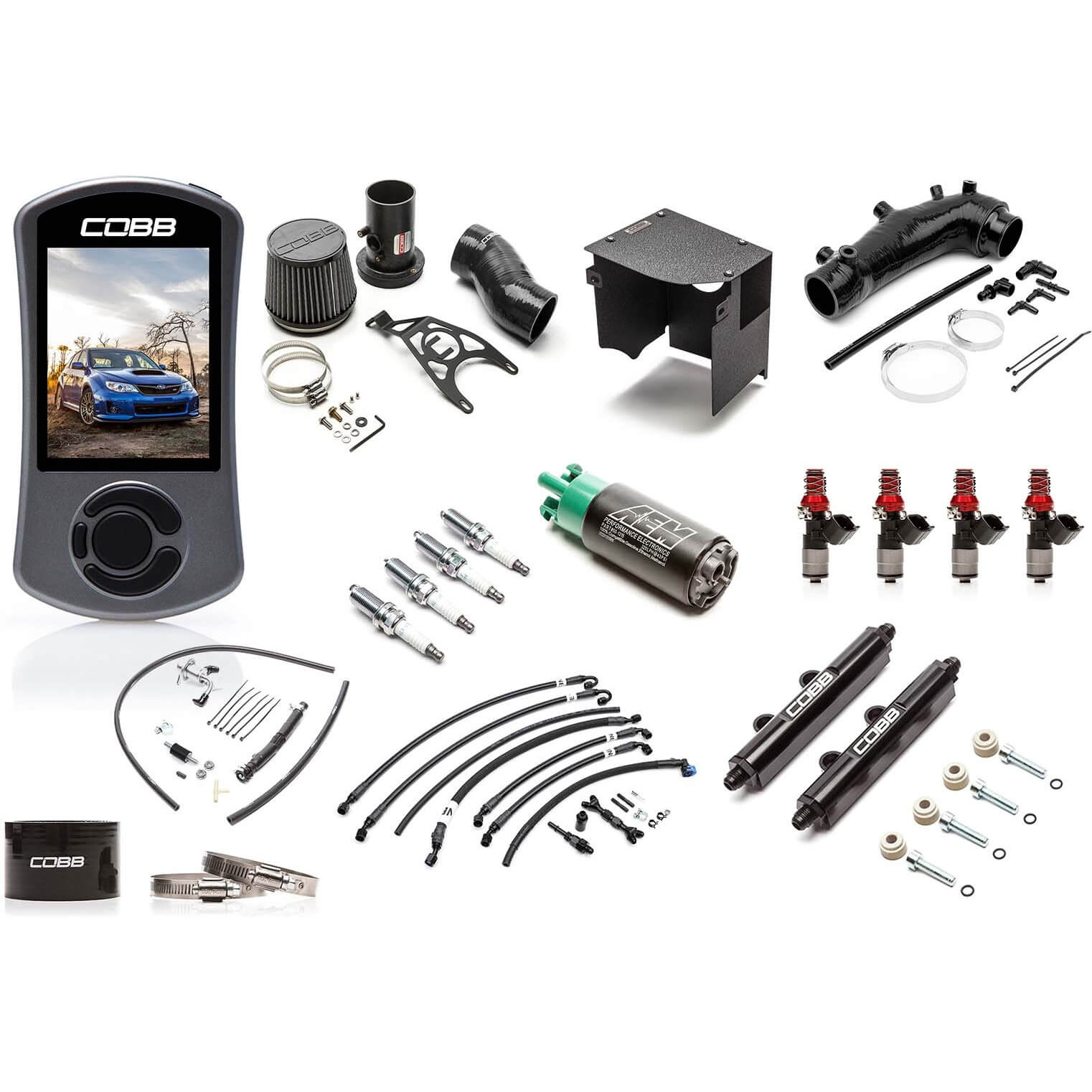 COBB NexGen Stage 2 Power Package (Black), 2008-2014 STi