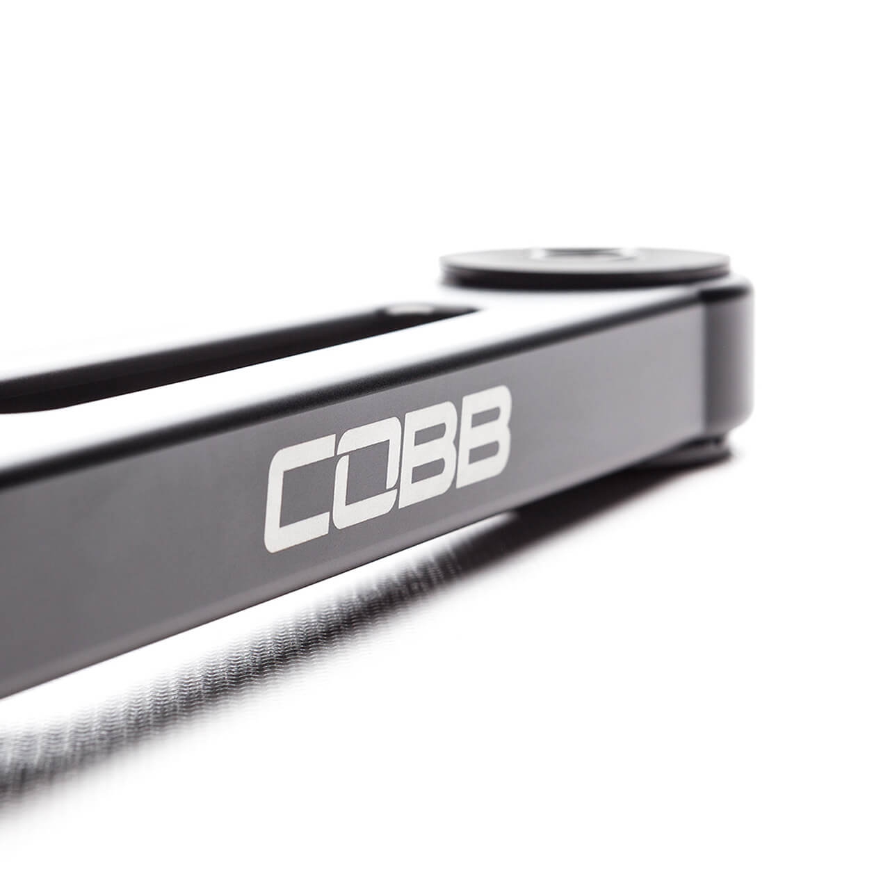 COBB Pitch Stop Mount (Black), 2002-2026 WRX & 2004-2021 STi - Angle 3