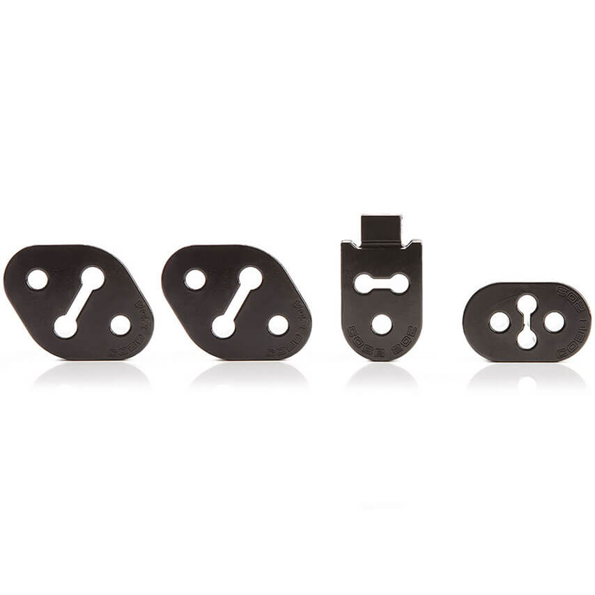 COBB Polyurethane Exhaust Hanger Kit (Black), 2013-2018 Focus ST - Angle 4