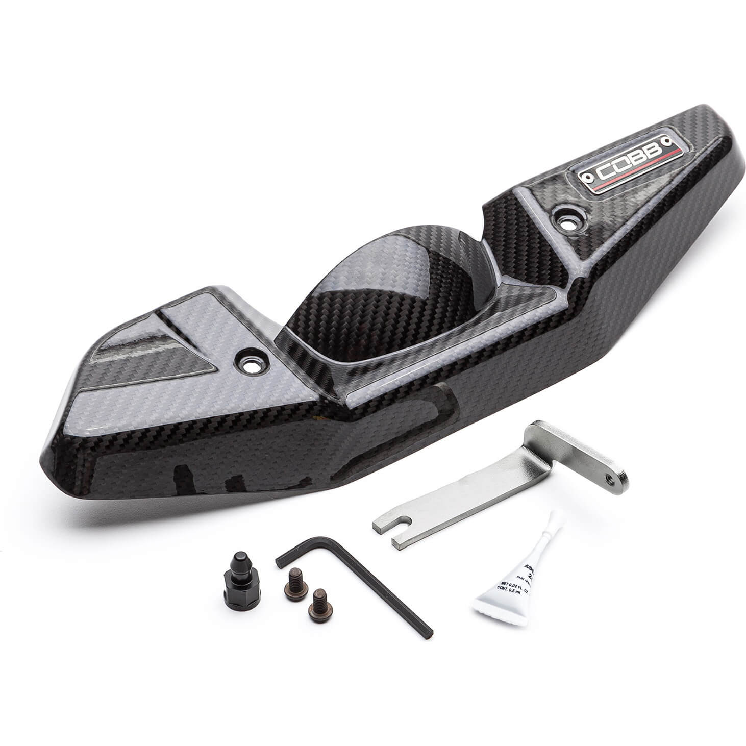 COBB Redline Carbon Fiber Alternator Cover, 2008-2014 WRX & 2008-2021 STi
