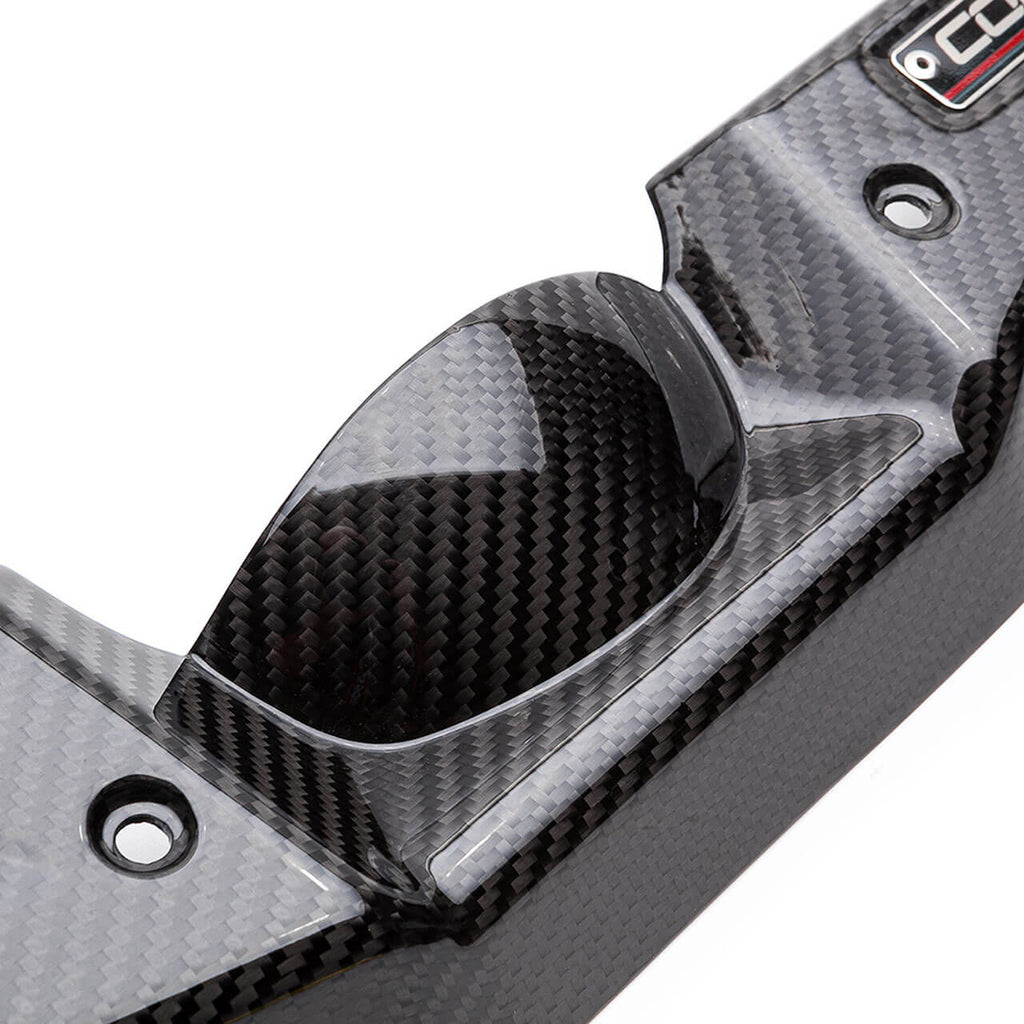 COBB Redline Carbon Fiber Alternator Cover, 2008-2014 WRX & 2008-2021 STi - Angle 3