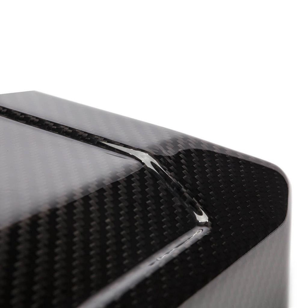 COBB Redline Carbon Fiber Coolant Cover, 2017-2020 F-150 Raptor - Angle 2