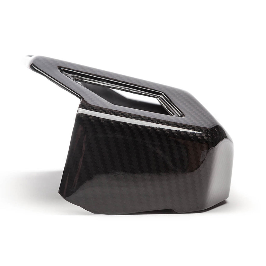 COBB Redline Carbon Fiber Coolant Cover, 2017-2020 F-150 Raptor - Angle 3